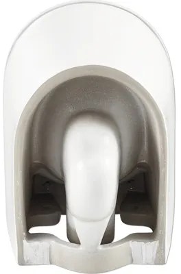 Závesné WC set Jungborn ONE hĺbka 48 cm skrátený bez splachovacieho kruhu vr. WC dosky so Soft-close