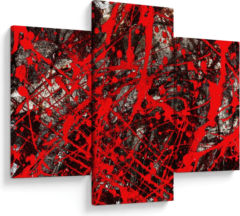 Obraz - Expresívne abstrakcie (90x60 cm)