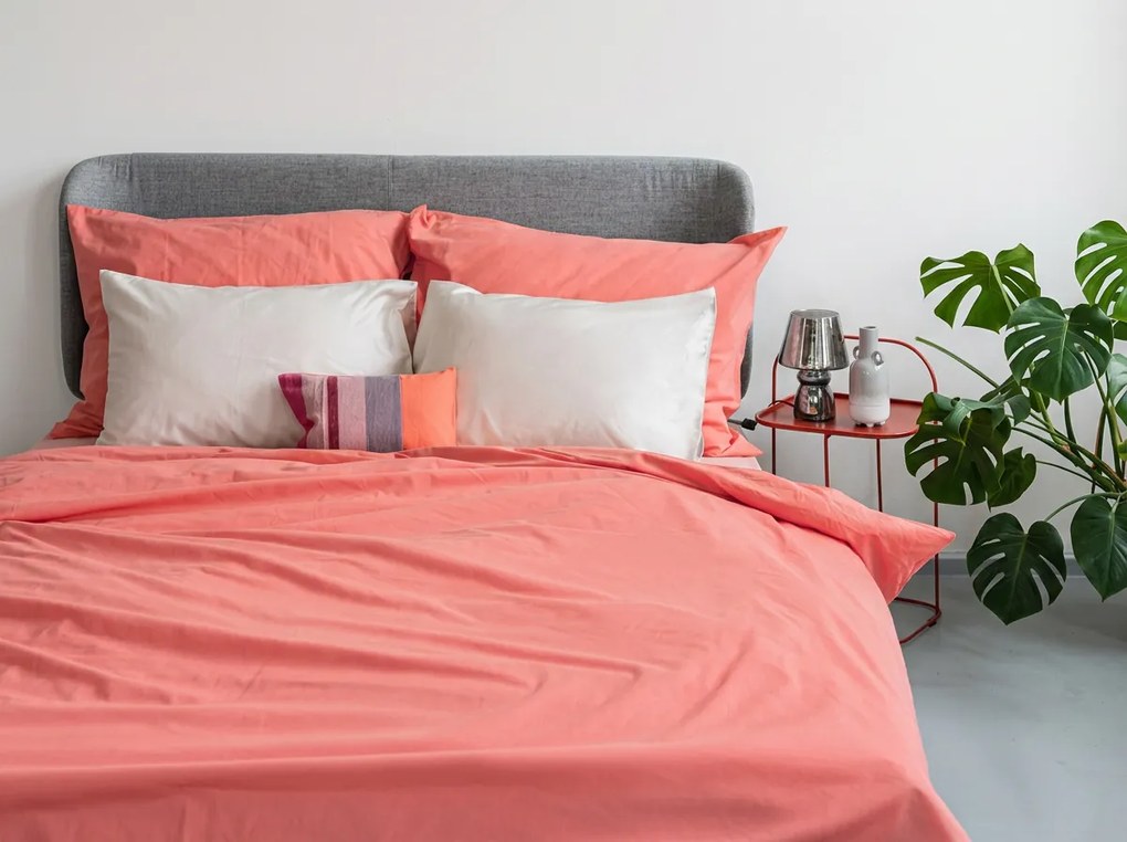 Bavlnené obliečky CALMORA ružové Rozmer obliečky: 70 x 90 cm | 140 x 220 cm