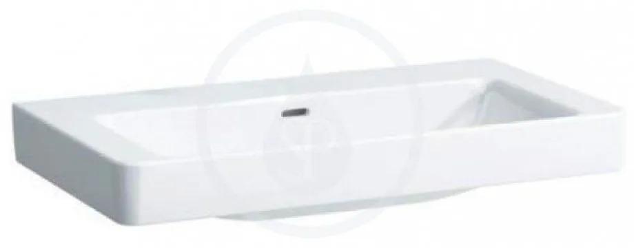 LAUFEN Pro S Umývadlo, 850 mm x 460 mm, bez otvoru na batériu, biela H8169650001091