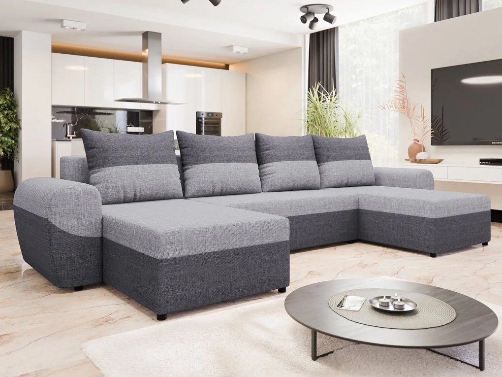 Rohová sedačka Anduvo v tvare U, Farby: Lux 05