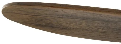 ZEVENTI - Stropný ventilátor LAURIA Wi-Fi Tuya čierna/dub + diaľkové ovládanie