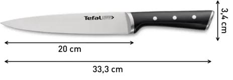 Kuchynský nôž Tefal Ice Force K2320714 20 cm(použité)