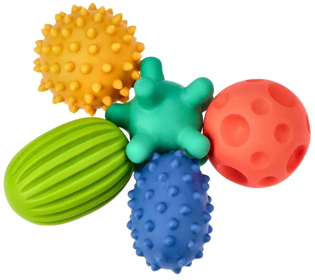 Mom’s Care - senzorické loptičky 5 ks - pastelové