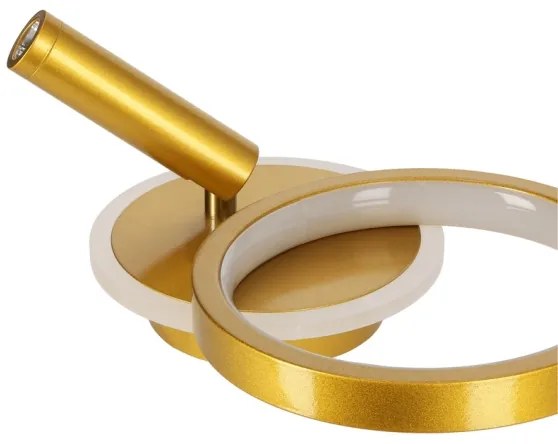 LED nástenné bodové svietidlo MONET LED/15W/230V zlaté