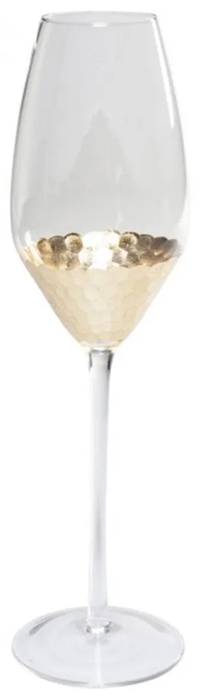 KARE DESIGN Sada 6 ks Pohár na šampanské Gobi 27 × 7,5 × 7,5 cm