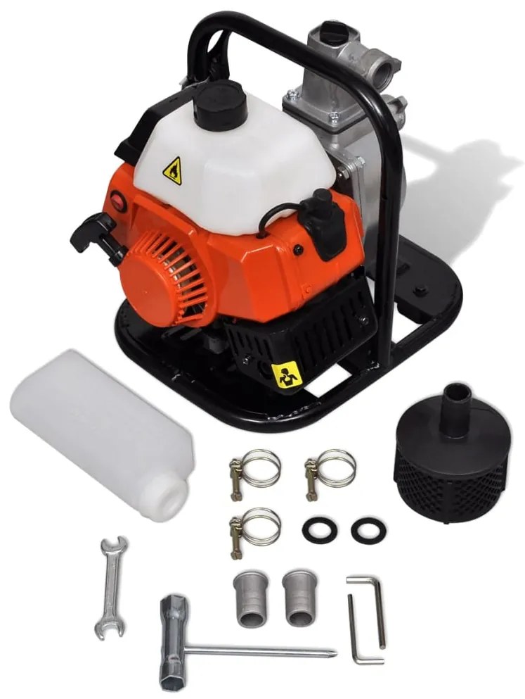 Vodné čerpadlo s dvojtaktným benzínovým motorom 1,2 kW 0,95 L