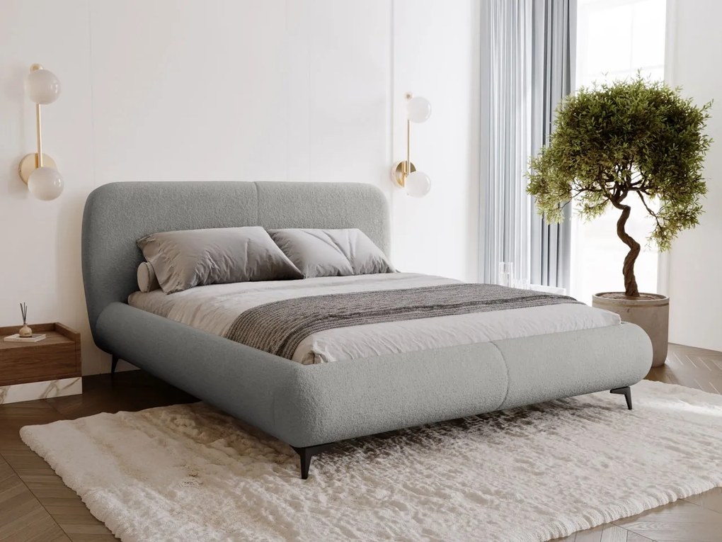Čalúnená posteľ s úložným priestorom Nizori, Rozmer postele: 160x200, Poťahy: Coral 75