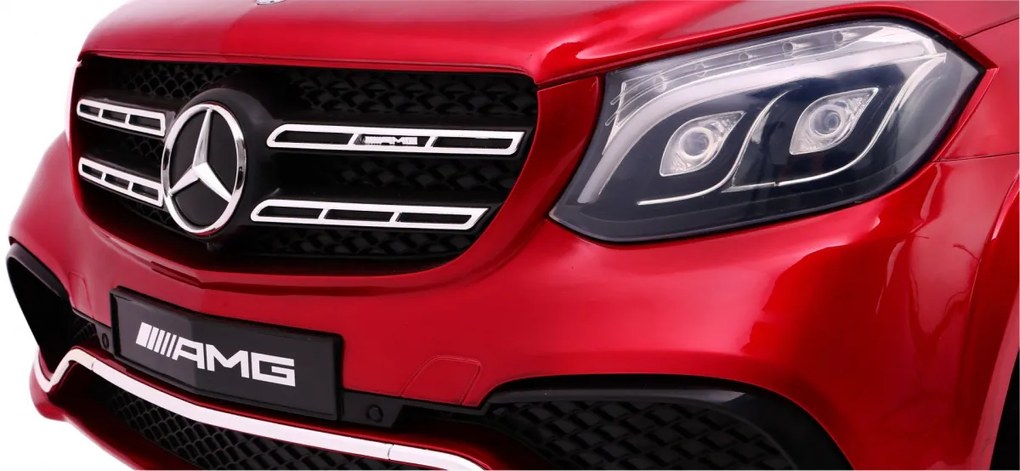Elektrické autíčko Mercedes AMG GLS63 - červené