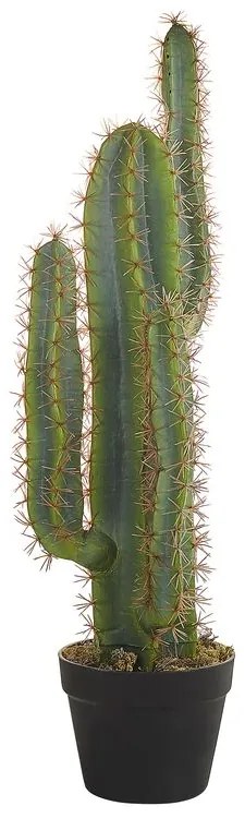 Umelá rastlina v kvetináči 78 cm CACTUS Beliani