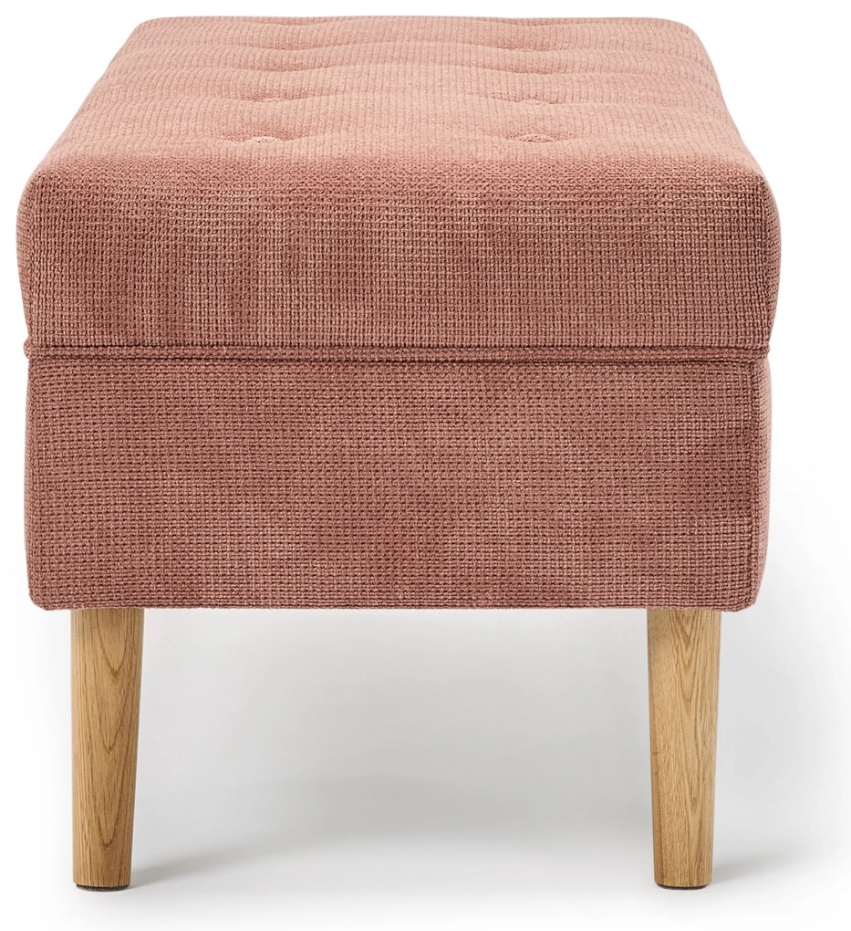 Čalúnená lavica s odkladacím priestorom