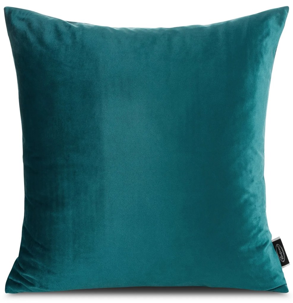 DEKORAČNÁ OBLIEČKA NA VANKÚŠ MADIE2 45X45 CM TMAVOTYRKYSOVÁ