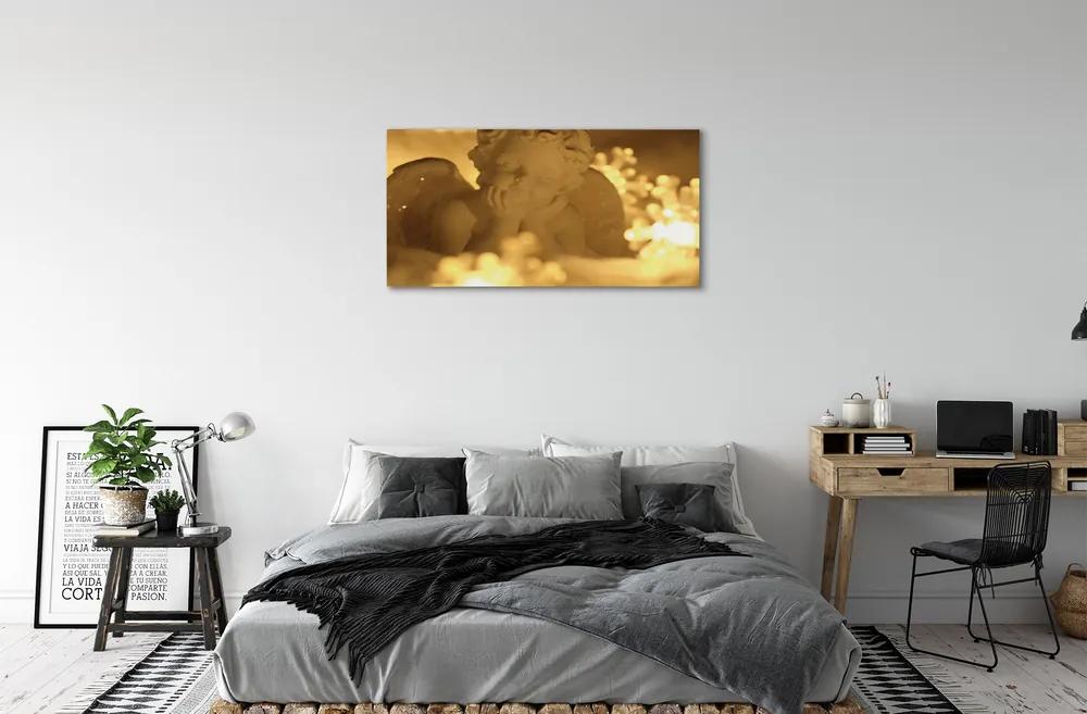 Obraz na plátne Ležiaci anjel svetla 120x60 cm