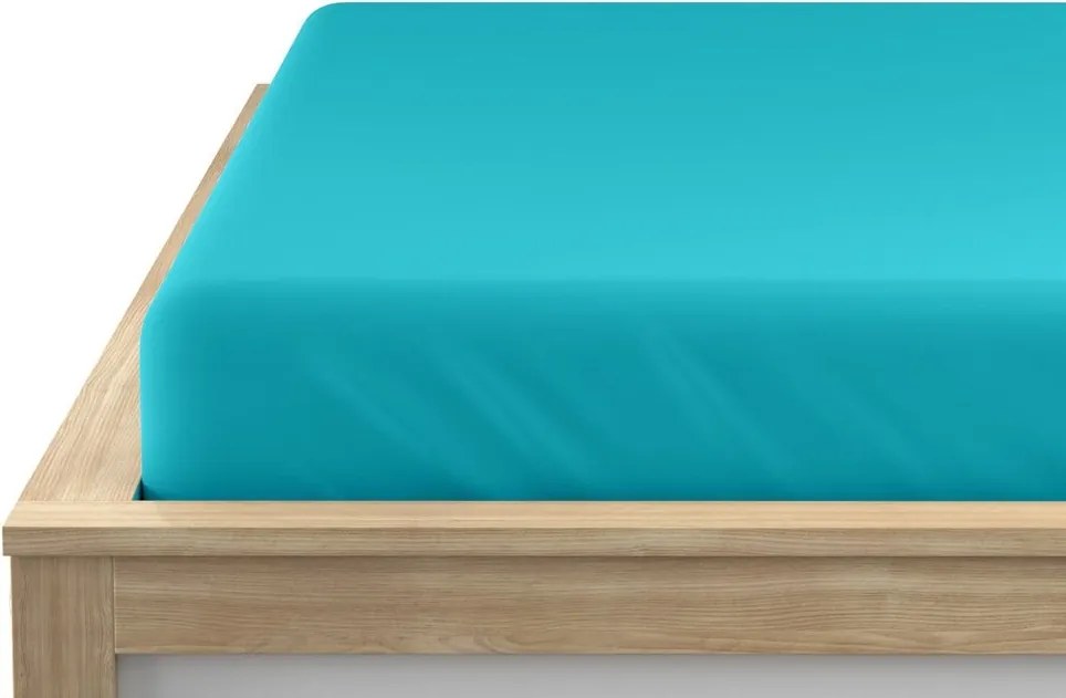 Jersey plachta HIGHFIT tyrkysová 90 x 200 cm