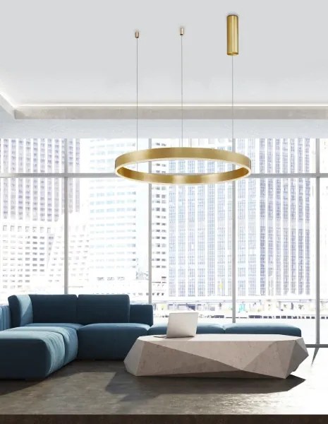 LED luster Motif 80 zlaté stmievateľné