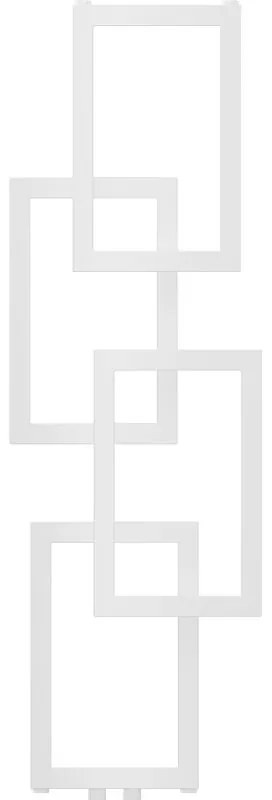 Mexen Grid, dekoratívny kúpeľňový radiátor 1115 x 360 mm, 279 W, biela, W215-1115-360-00-20