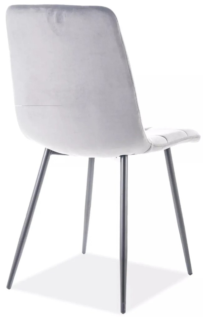 Sametová jídelní židle Mila - výber z 6 prevedení