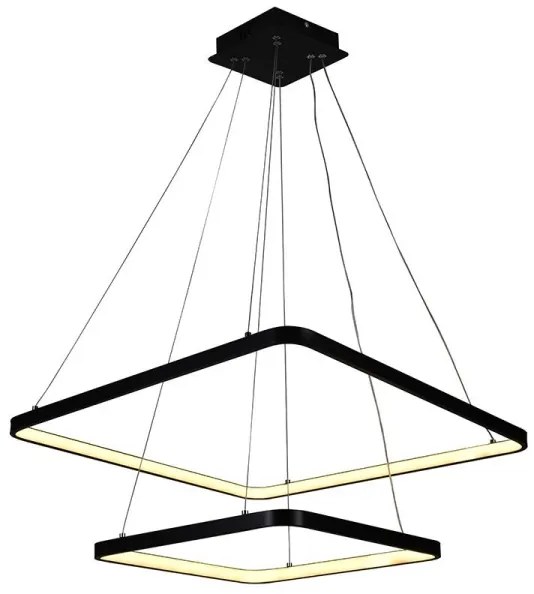 LED Stmievateľný luster na lanku LED/90W/230V 3000-6500K + DO