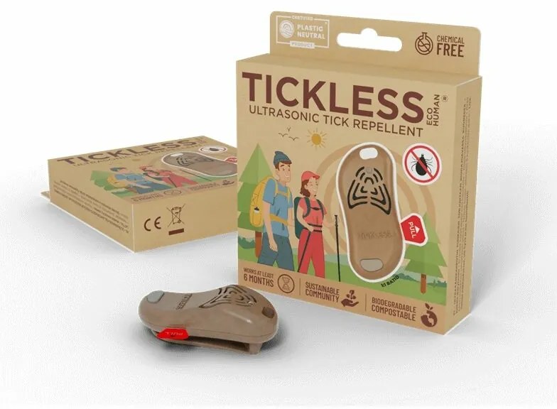 TICKLESS® ECOHuman Ultrazvukový odpuzovač kliešťata bliech pre ľudí