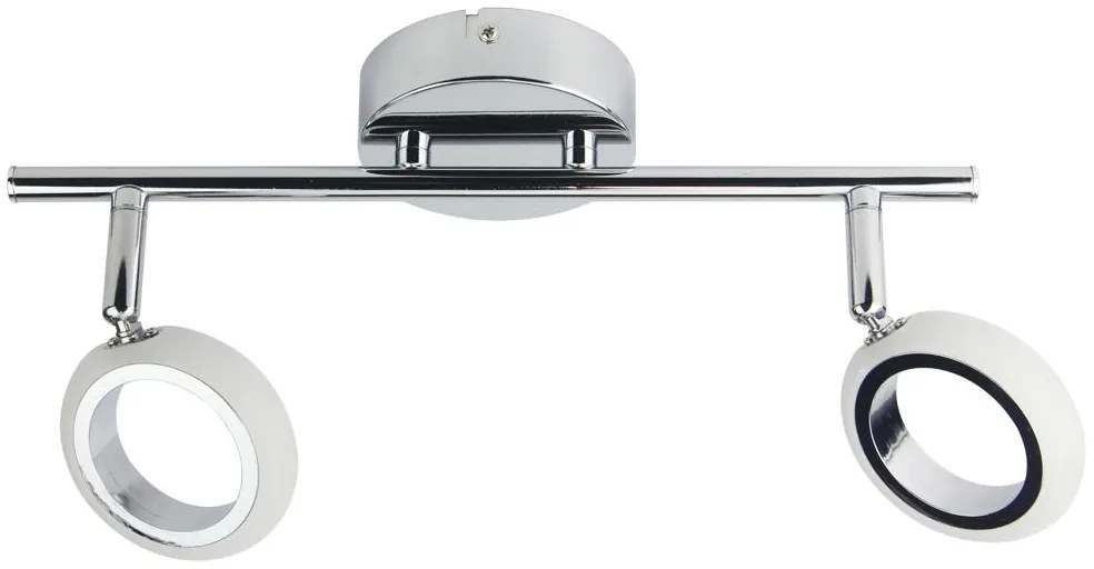 Candellux AURELION Spot 2X4W LED Chrome 3000K 92-65575