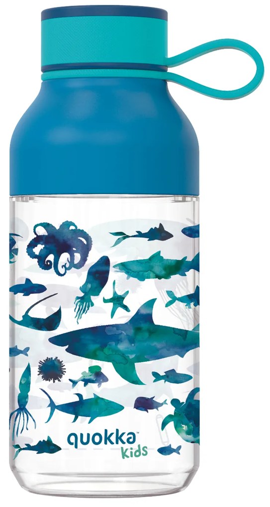 Plastová fľaša Ice Kids s pútkom Sea Animals 430 ml