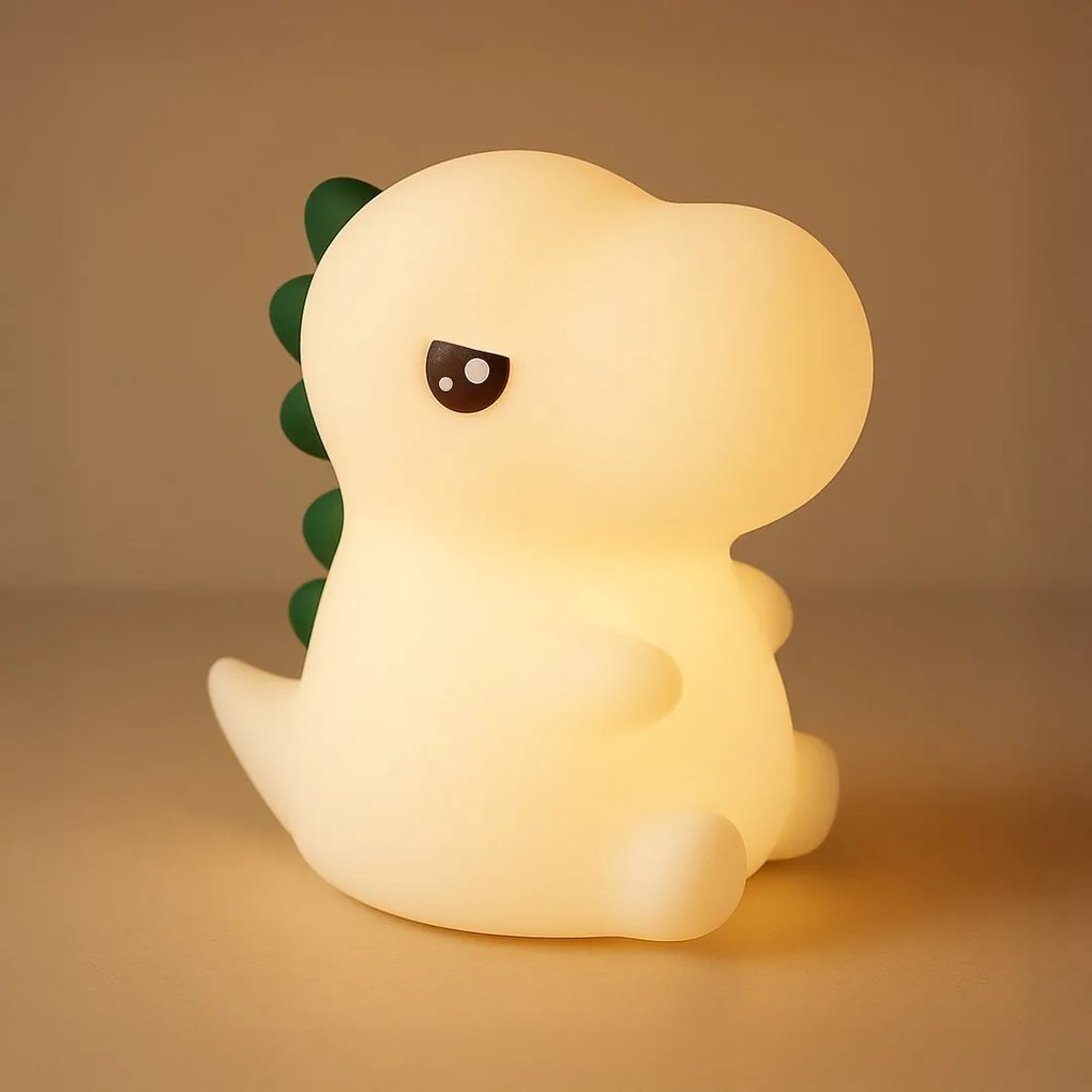 Detská lampa Dino, 1w, 3000k, RGB