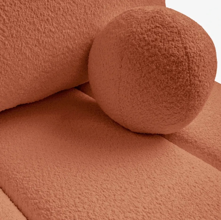 Rozkladacia pohovka SARIA Red Boucle