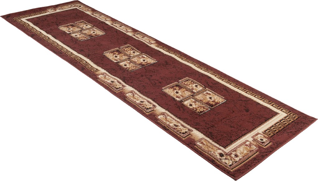 TA Koberec 4489B HNEDÝ ATLAS PP Rozmer: 80x300 cm