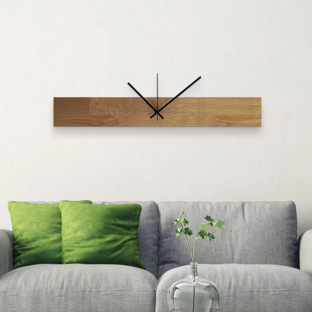 SENTOP | Nástenné hodiny do moderného interiéru I SENTOP MAS020-3072-BLACK-60x8 analógové