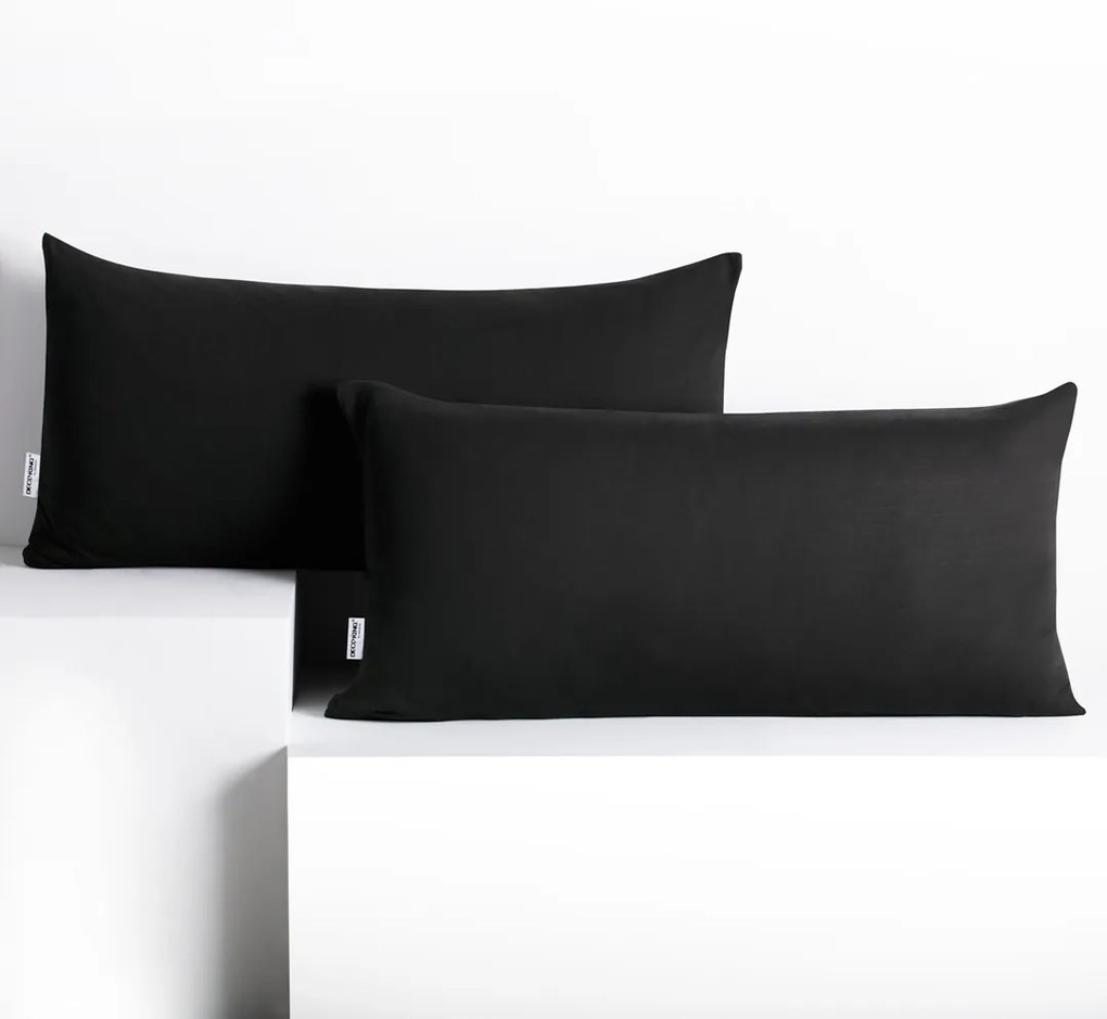 Obliečky na vankúše DecoKing Amber II čierne