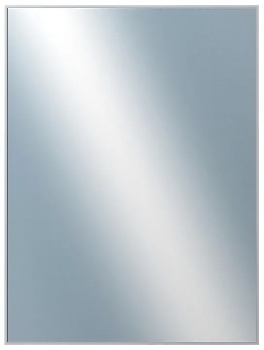 DANTIK - Zrkadlo v rámu, rozmer s rámom 60x80 cm z lišty Hliník strieborná (7001004)
