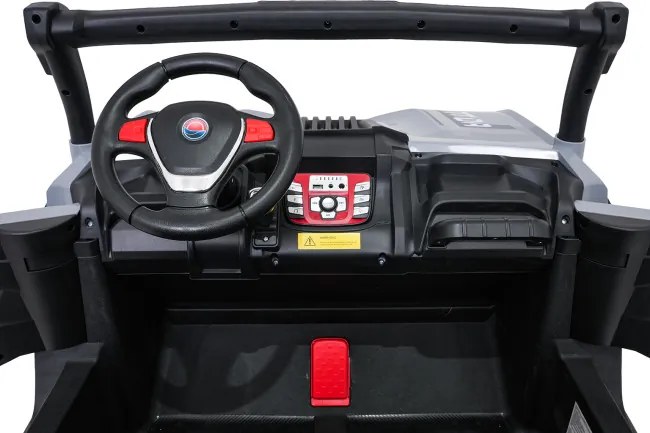 Elektrické autíčko Buggy Gravity 4x4 sivé