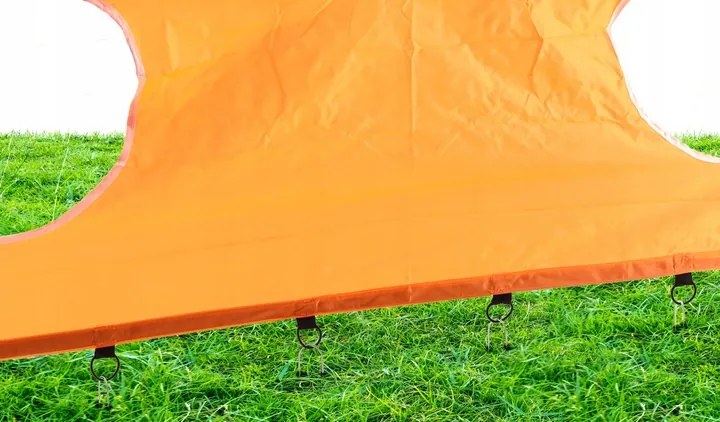 CH Futbalová bránka s cieľovou podložkou - oranžová