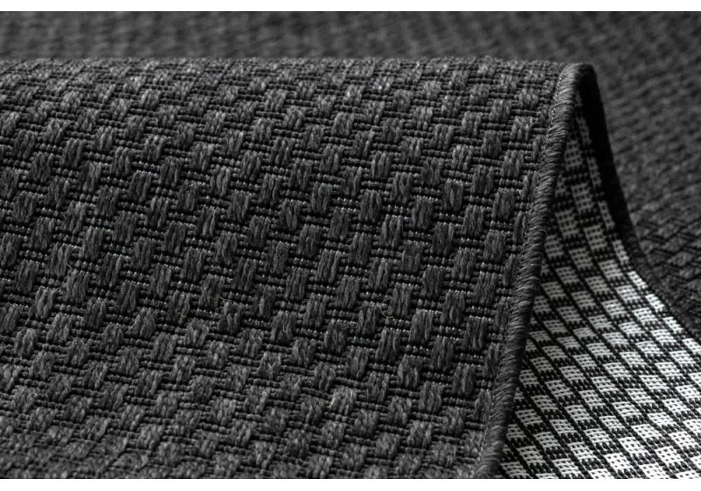 Kusový koberec Decra čierny 70x300cm