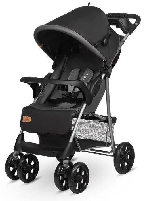 Lionelo - Športový kočík EMMA PLUS čierna
