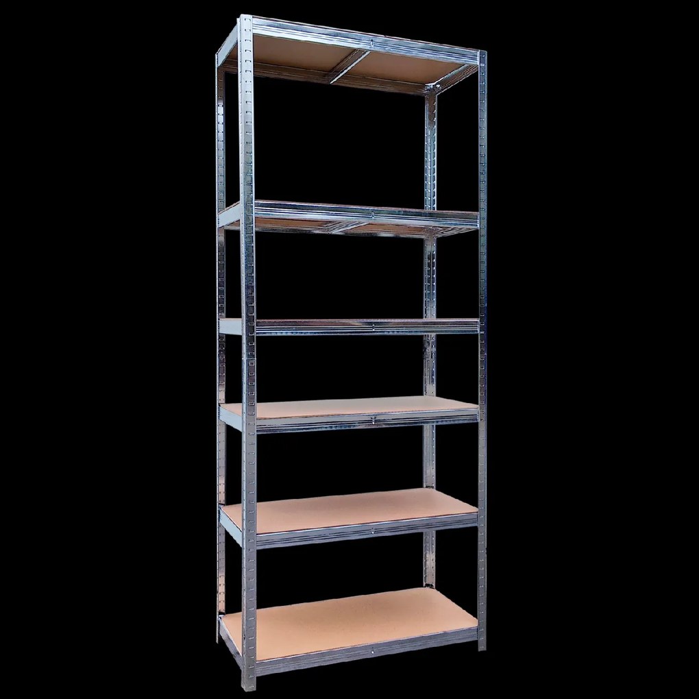 6-ÚROVŇOVÁ POLIČKOVÁ SKRÍŇ 180 x 90 x 40 CM NOSNOSŤ POLIČKY: 175 KG *2172