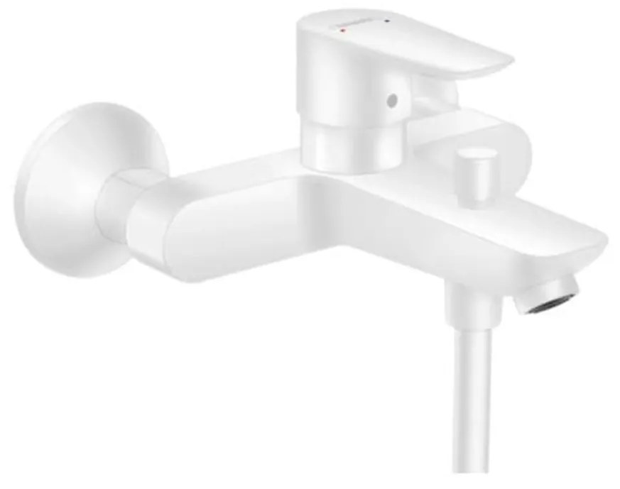 Vaňová batéria Hansgrohe Talis E bez sprchového setu 150 mm matná biela 71740700