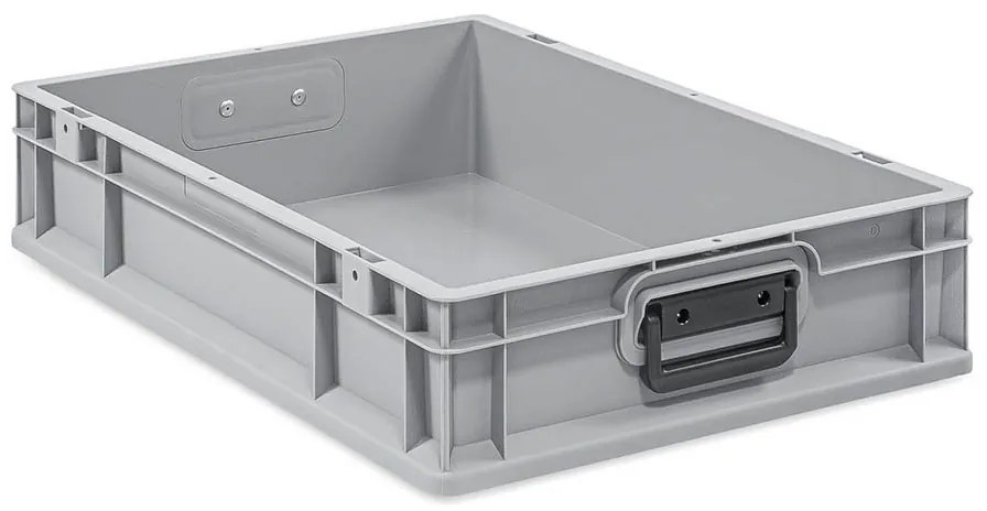 Balenie Eurobox NextGen Portable Duo – prenosná plastová euro prepravka bez víka