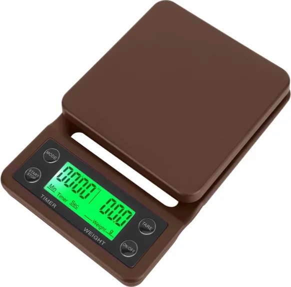 Digitálna kuchynská váha na kávu do 5 kg