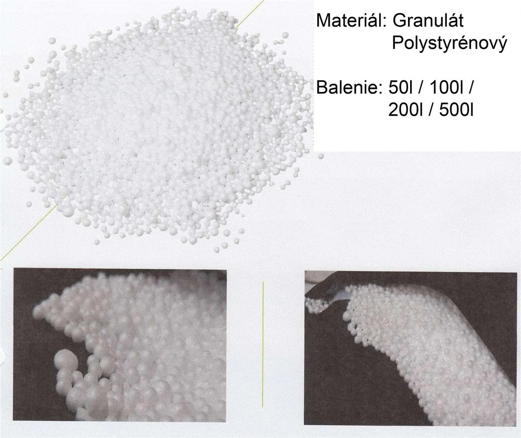 INTERMEDIC SK Náplň do sedacích vakov 50 L – nábytkársky granulát