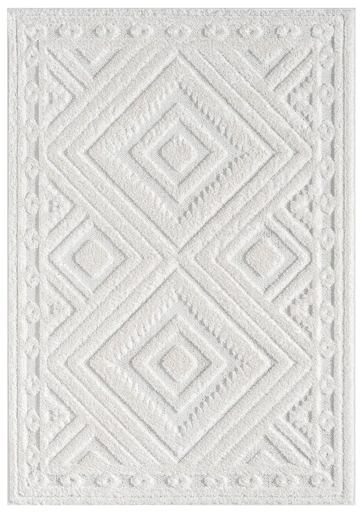 Dekorstudio Moderný koberec FOCUS 777 krémový Rozmer koberca: 80x150cm