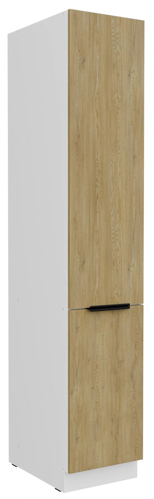 Potravinová kuchynská skrinka Carminia 40 DK-210 2F (dub cremona + biela). Akcia -20%. Vlastná spoľahlivá doprava až k Vám domov. 1128083