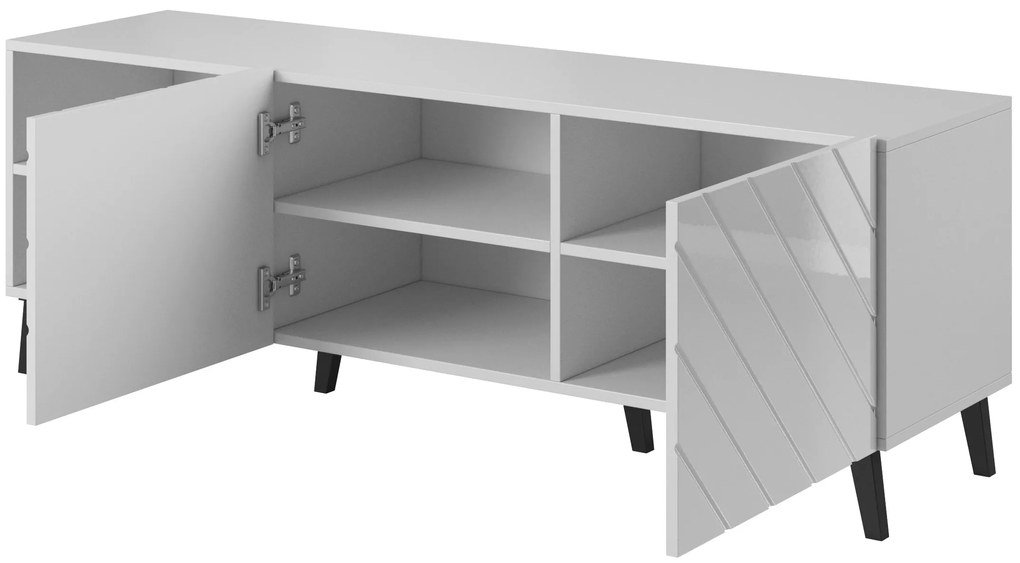 Cama Biely TV stolík Abeto 2D