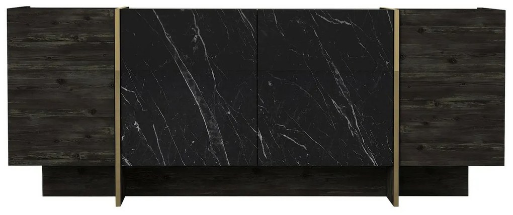 Skrinka Veyron Black and Gold