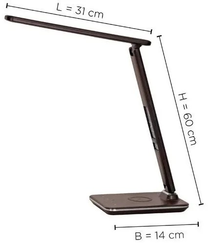 Paul Neuhaus 4595-23 - LED Stmievateľná lampa s bezdrôtovým nabíjaním LED/5W/230V