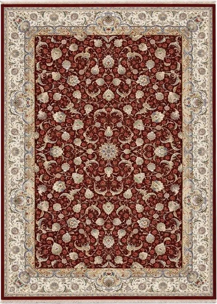 BE Koberec Sultan 1200 Red – červený obdĺžnikový Rozmer: 200x300 cm