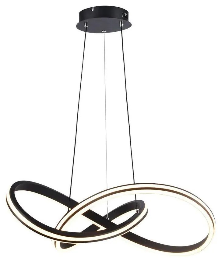 LED Luster na lanku LED/40W/230V