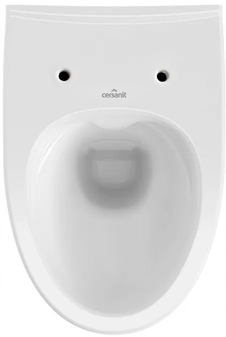 Cersanit Parva CleanOn, závesná wc misa s antibakteriálnym sedátkom z duroplastu, biela, K701-015