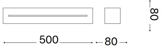 Ideal Lux - Nástenné svietidlo 3xE14/40W/230V matný chróm
