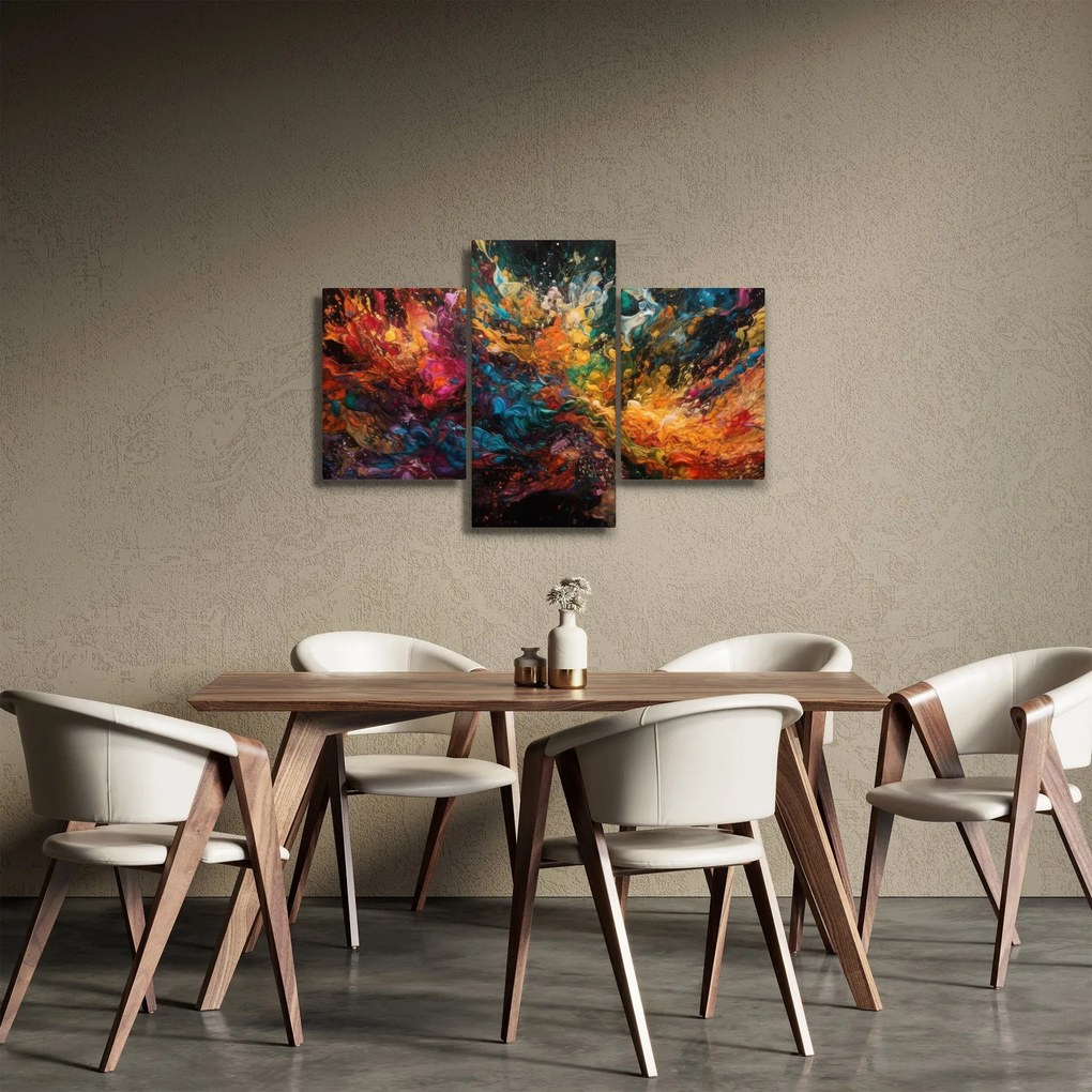 Obraz - Farebná abstrakcia II. (90x60 cm)